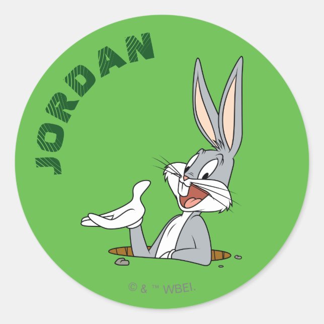 Adesivo O QUE ESTÁ ACONTECENDO, DOUTOR?™ BUGS BUNNY™ Toca  (Frente)