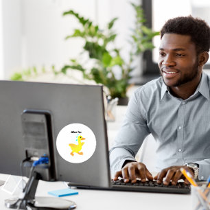Adesivo O Que o Pato?
