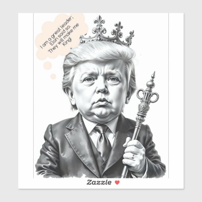 Adesivo O que ser Rei (Folha)