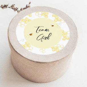Adesivo O que será a garota da equipe baby bee