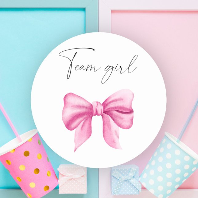 Adesivo O que será bebê da equipe? (Criador carregado)