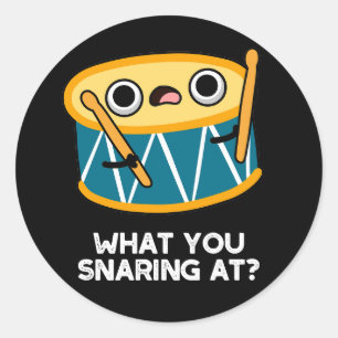 Adesivo O Que Você Cheira No Engraçado Drummer Drum Pun Da