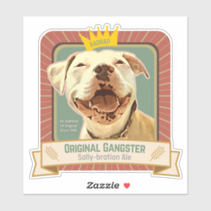 Adesivo O Queen Machine Vinyl Sticker do BADRAP