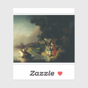 Adesivo O rapto de Europa por Rembrandt