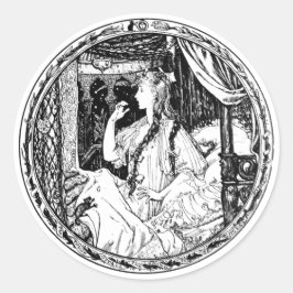 Adesivo O Rato Rouba O Anel Do PrincesaSticker