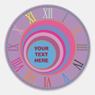 Adesivo O redemoinho bonito feminino feito sob encomenda