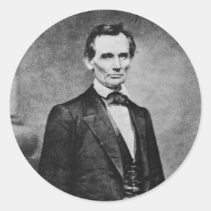 Adesivo O Retrato da União Lincoln Cooper ~ 1860