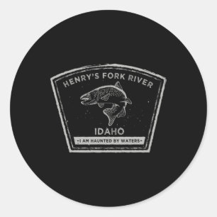 Adesivo O rio Fork de Henry, o rio Idaho, pesca
