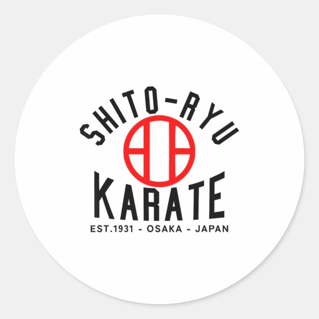 Adesivo O-ryu Karate Japan Martial Arts  (Frente)