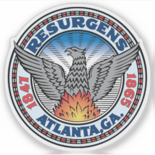 Adesivo O Selo de Atlanta, Geórgia
