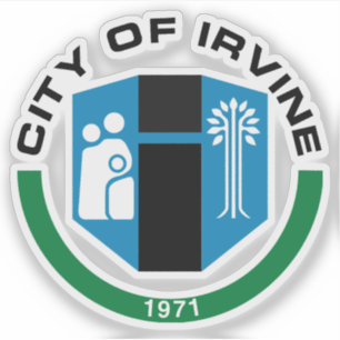 Adesivo O Selo de Irvine, Califórnia