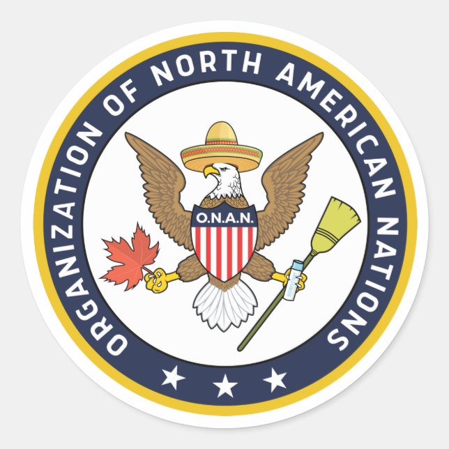 Adesivo O selo do O.N.A.N. - Jest infinito (Frente)