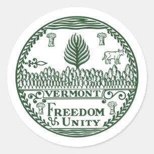 Adesivo O Selo Vermont