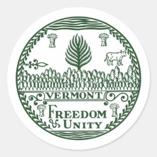 Adesivo O Selo Vermont