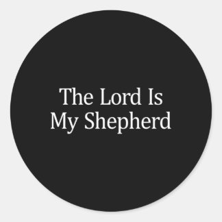 Adesivo O Senhor É Meu Pastor