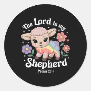 Adesivo O Senhor É O Meu Pastor Páscoa Christian Faith Bib