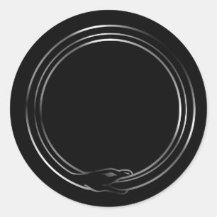 Adesivo O símbolo do cobra de Ouroboros