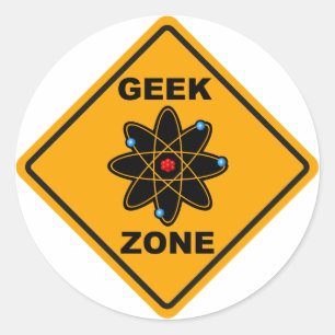 Adesivo O Sinal da Zona do Geek