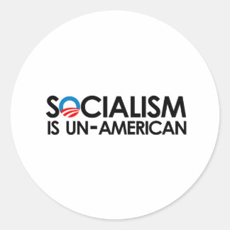 Adesivo O socialismo não é americano