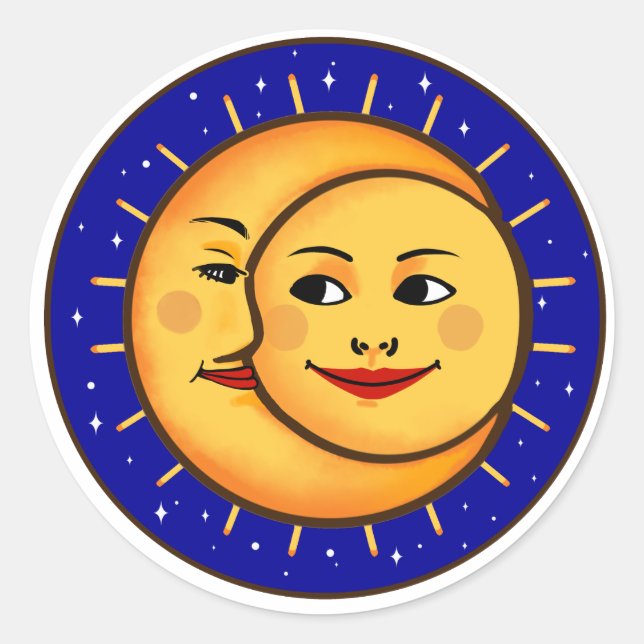 Adesivo O Sol e a Lua (Frente)