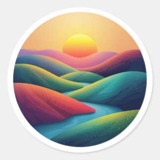 Adesivo O Sol Laranja