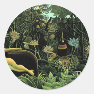 Adesivo O Sonho de Henri Rousseau (1910)