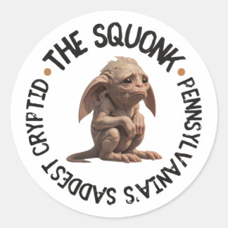 Adesivo O Squonk, o Críptido Mais Triste da Pensilvânia