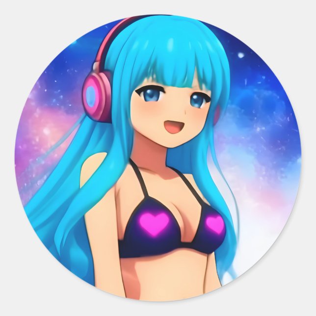 Adesivo O Stellargroove Mizaki Round Sticker #02 (Frente)