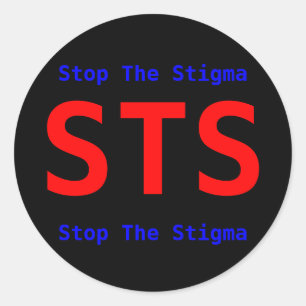 Adesivo O STS, para o estigma, para o estigma