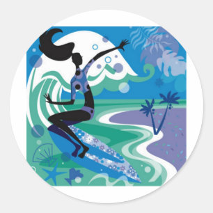 Adesivo o surf aprecia