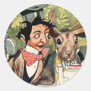 Adesivo O tea party do Hatter louco
