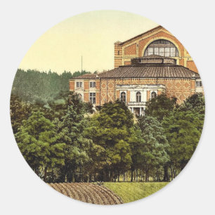 Adesivo O teatro de Wagner (isto é Festspielhaus),
