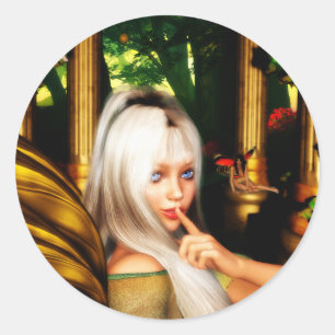 Adesivo O templo feericamente secreto nas madeiras