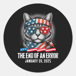 Adesivo O Termo De Um Erro Janeiro 20 2025 Trump Inaugu