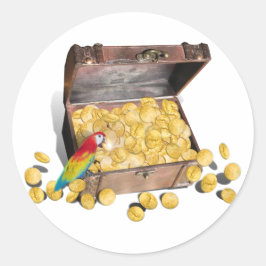 Adesivo O tesouro de um pirata