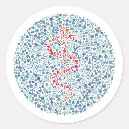 Adesivo O teste de Asclepius Ishihara