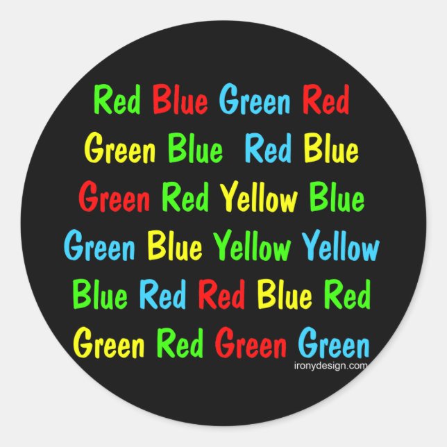 Adesivo O teste de furo (Frente)