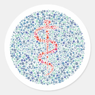 Adesivo O teste do ciclo de Asclepius Ishihara