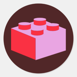 Adesivo o tijolo 2x2 personaliza perto meu Minifig