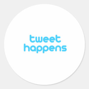 Adesivo o tweet acontece