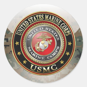 Adesivo O USMC simboliza [edição especial] [3D]