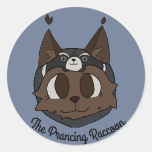 Adesivo O Vinheta Espírito Raccoon