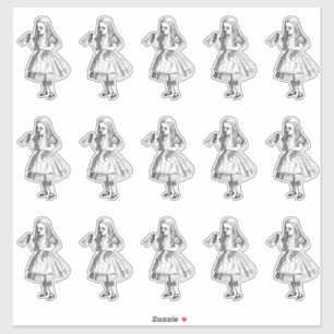 Adesivo O vintage Alice bebe-me