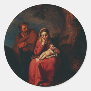 Adesivo O Vôo para o Egito por Abraham Bloemaert 