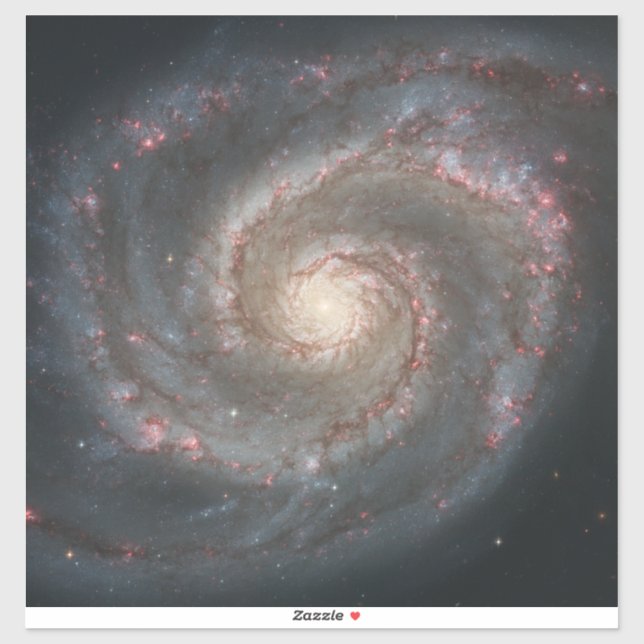 Adesivo O Whirlpool Galaxy M51 e Companion no espaço (Folha)