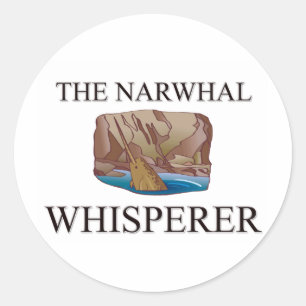 Adesivo O Whisperer Narwhal
