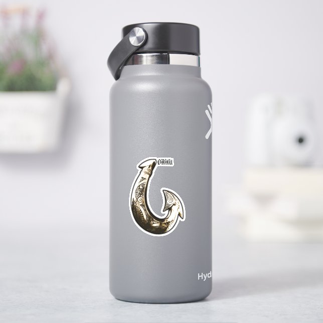 Adesivo Oahu Tribal Hook (HidroFlask)