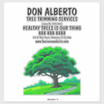 Oak Tree Logo | Custom Tree Trimming Service