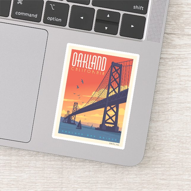 Adesivo Oakland, Califórnia (Detalhe)