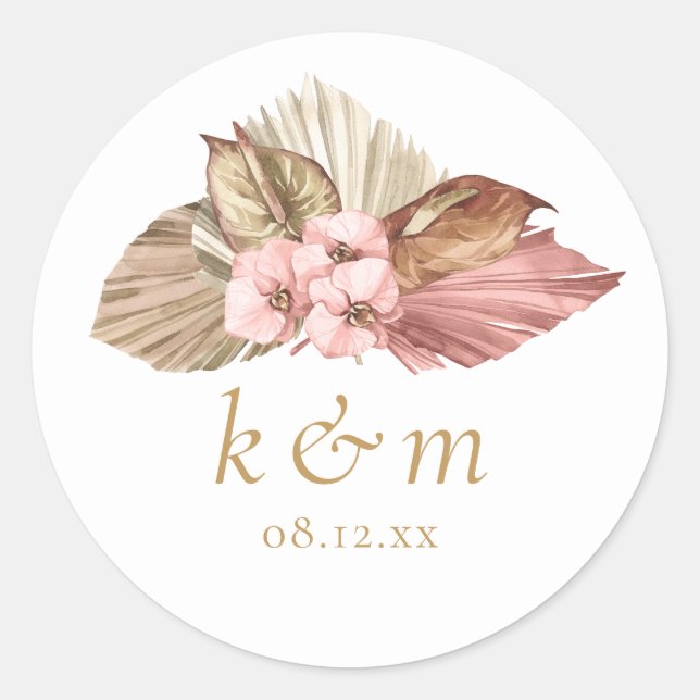 Adesivo Oásis Boho ID959 de Florais de Casamento (Frente)